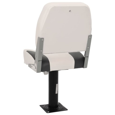 VidaXL Fotele do łodzi 2 szt., z obrotową o 360° podstawą