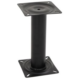 VidaXL Podstawa fotela do łodzi, 33 cm, czarna, stalowa