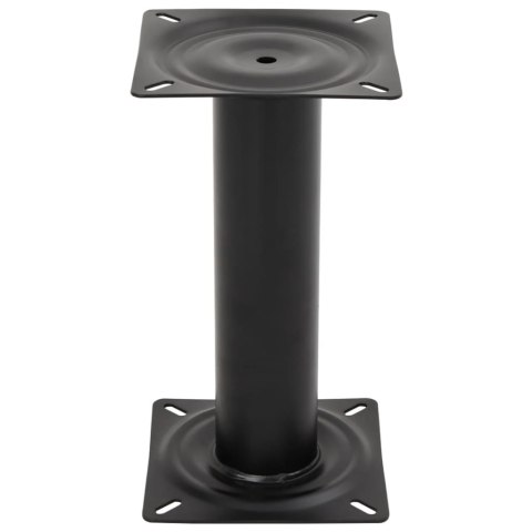 VidaXL Podstawa fotela do łodzi, 33 cm, czarna, stalowa