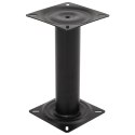 VidaXL Podstawa fotela do łodzi, 33 cm, czarna, stalowa