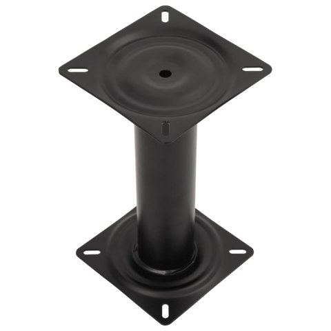 VidaXL Podstawa fotela do łodzi, 33 cm, czarna, stalowa