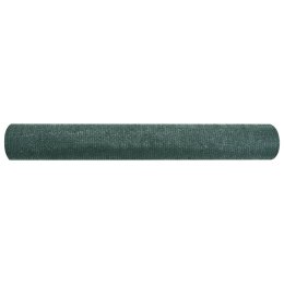 VidaXL Siatka cieniująca, zielona, 1,5x50 m, HDPE, 75 g/m²