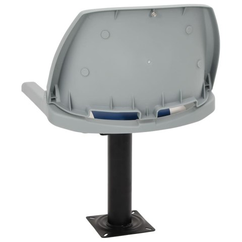 VidaXL Składane siedzisko do łodzi, 2-cz., 48x51x41 cm