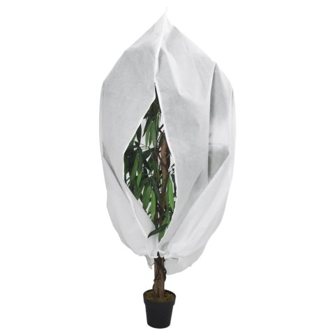 VidaXL Kaptury ochronne z suwakami, 2 szt., 70 g/m², 3,93x3 m