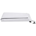 VidaXL Kaptury ochronne z suwakami, 2 szt., 70 g/m², 3,93x3 m