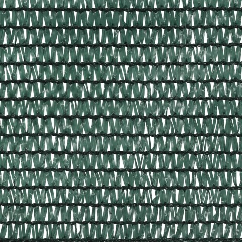 VidaXL Siatka cieniująca, zielona, 1,2x50 m, HDPE, 75 g/m²