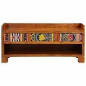 VidaXL Ławka na buty Miodowy brąz 100 x 35 x 45 cm Drewno Akacjowe