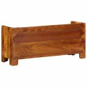 VidaXL Ławka na buty Miodowy brąz 100 x 35 x 45 cm Drewno Akacjowe