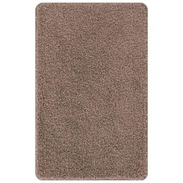 VidaXL Mata łazienkowa antypoślizgowa Brązowy 50 x 80 cm PP