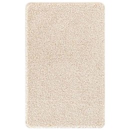 VidaXL Mata łazienkowa antypoślizgowa Kremowy 50 x 80 cm PP