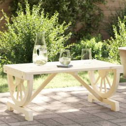 OGRODOWY STOLIK KAWOWY 90X50X40CM LITE DREWNO JODŁOWE