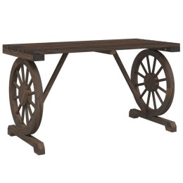 VidaXL Stół ogrodowy, 115x55x65 cm, lite drewno jodłowe