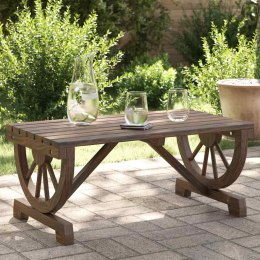 OGRODOWY STOLIK KAWOWY 90X50X40CM LITE DREWNO JODŁOWE