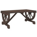 OGRODOWY STOLIK KAWOWY 90X50X40CM LITE DREWNO JODŁOWE