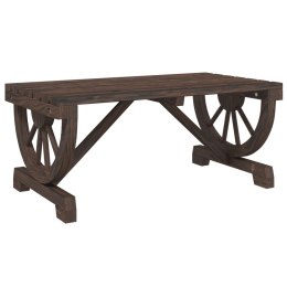 OGRODOWY STOLIK KAWOWY 90X50X40CM LITE DREWNO JODŁOWE