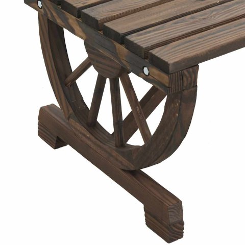OGRODOWY STOLIK KAWOWY 90X50X40CM LITE DREWNO JODŁOWE