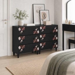 VidaXL Szafy do przechowywania 2 szt. 120 x 33 x 75 cm Drewno z mango