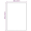 VidaXL Antypoślizgowy dywan shaggy Brązowy 200 x 290 cm PP