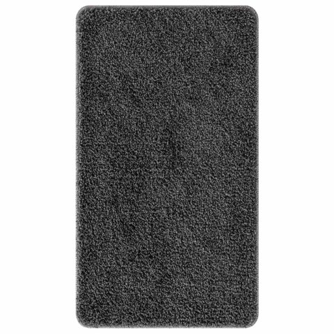 VidaXL Mata łazienkowa antypoślizgowa Ciemnoszary 70 x 120 cm PP