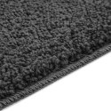 VidaXL Mata łazienkowa antypoślizgowa Ciemnoszary 70 x 120 cm PP