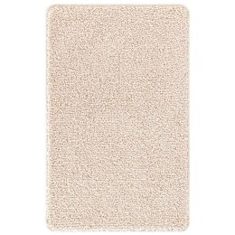VidaXL Mata łazienkowa antypoślizgowa Kremowy 60 x 90 cm PP