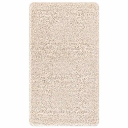 VidaXL Mata łazienkowa antypoślizgowa Kremowy 70 x 120 cm PP