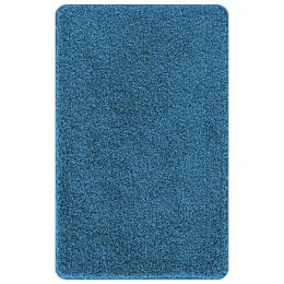 VidaXL Mata łazienkowa antypoślizgowa Niebieski 60 x 90 cm PP