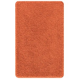 VidaXL Mata łazienkowa antypoślizgowa Pomarańczowy 50 x 80 cm PP