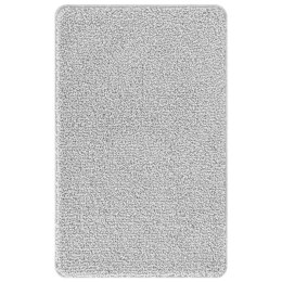 VidaXL Mata łazienkowa antypoślizgowa Szary 60 x 90 cm PP