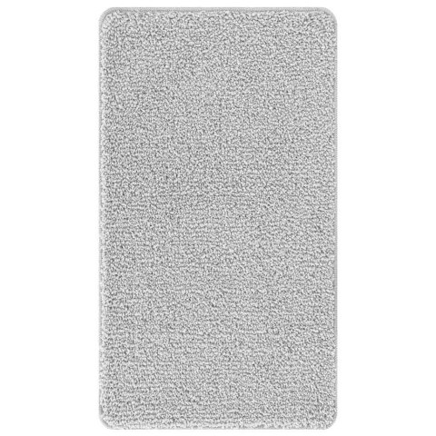 VidaXL Mata łazienkowa antypoślizgowa Szary 70 x 120 cm PP