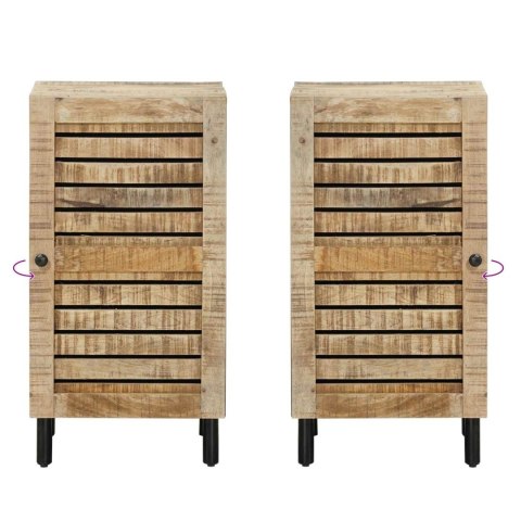 VidaXL Szafka do przechowywania naturalny 40 x 33 x 75 cm