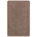 VidaXL Zestaw mat łazienkowych antypoślizgowych 2 pcs Brązowy PP