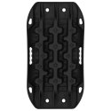 VidaXL Deska trakcyjna 2 pcs Czarny 57,5x30,5x5,5 cm Wzmocniony nylon