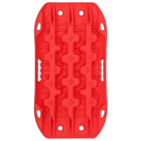 VidaXL Deska trakcyjna 2 pcs czerwony 57,5 x 30,5 x 5,5 cm