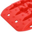 VidaXL Deska trakcyjna 2 pcs czerwony 57,5 x 30,5 x 5,5 cm