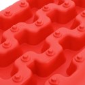 VidaXL Deska trakcyjna 2 pcs czerwony 57,5 x 30,5 x 5,5 cm
