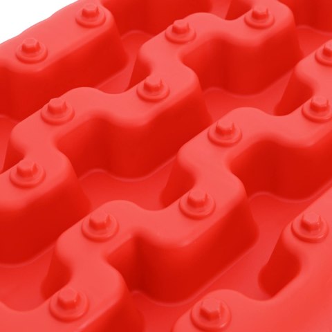 VidaXL Deska trakcyjna 2 pcs czerwony 57,5 x 30,5 x 5,5 cm
