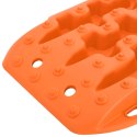 VidaXL Deska trakcyjna 2 pcs pomarańczowy 57,5x30,5x5,5 cm