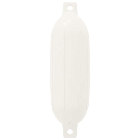 FENDERY ŁODZI 2 SZT. Ø 11 X 40 CM BIAŁY PVC