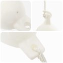 FENDERY ŁODZI 2 SZT. Ø 11 X 40 CM BIAŁY PVC