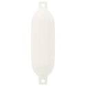 VidaXL Fendery łodzi 2 szt. Ø 14 x 50 cm Biały PVC