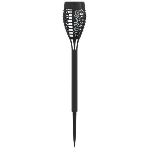 VidaXL Lampy solarnie zasilane z ostrzem do ziemi 12 pcs Ciepła biel
