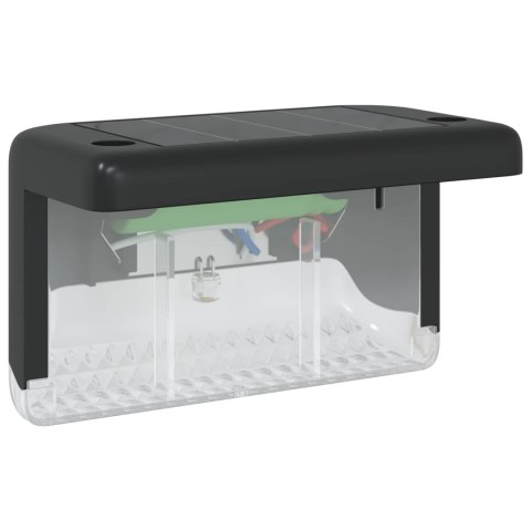 VidaXL Lampy solarnie zasilane z ostrzem do ziemi 4 pcs Ciepła biel