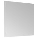 VidaXL Lustro łazienkowe LED przezroczysty 60 x 60 cm szkło hartowane