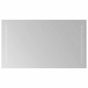 VidaXL Lustro łazienkowe LED przezroczysty 70 x 40 cm szkło hartowane