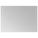 VidaXL Lustro łazienkowe LED przezroczysty 70 x 50 cm szkło hartowane