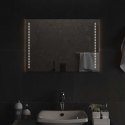 VidaXL Lustro łazienkowe LED przezroczysty 70 x 50 cm szkło hartowane