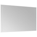 VidaXL Lustro łazienkowe LED przezroczysty 80 x 50 cm szkło hartowane