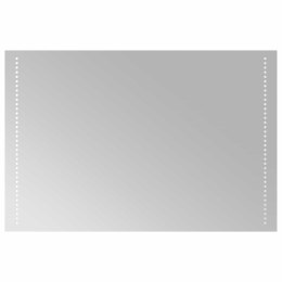 VidaXL Lustro łazienkowe LED przezroczysty 90 x 60 cm szkło hartowane