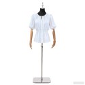 VidaXL Regulowany manekin 156-226 cm z podstawą Kobieta PP Czarny